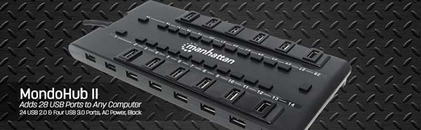 Click to check out our 28 port USB Hub. MondoHub II