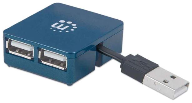 USB Hub with AC Adapter USB Hub, 4-Port