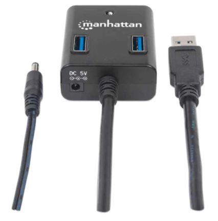 10-Port USB Hub with AC Adapter USB Hub, 4-Port