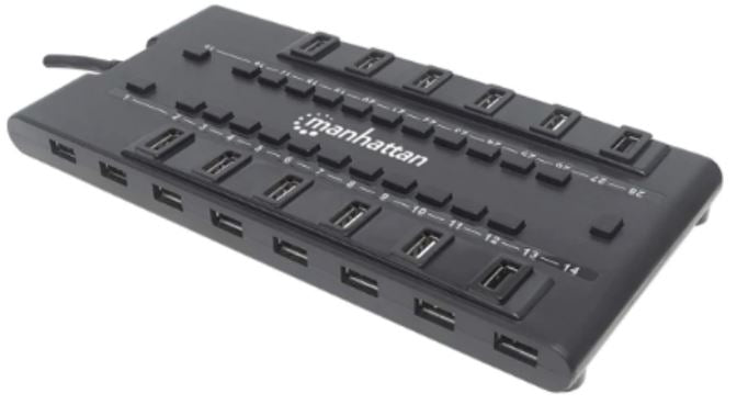 Mondohub II USB Hub, 28-Port